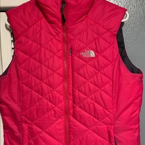 Hot Pink The North Face Vest